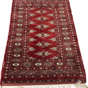 Handmade Bukhara Oriental Rug 23”x36”